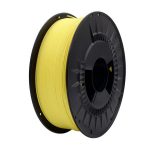 Filament PLA 3D – Diamètre 1.75mm – Bobine 1kg – Couleur Jaune Pastel – P/N : PLA-PastelYellow • EAN : 8435490624498