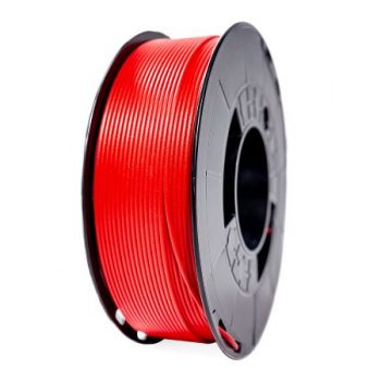 Filament PLA 3D - Diamètre 1.75mm - Bobine 1kg - Couleur Rouge - P/N : PLA-Rouge • EAN : 8435490624108