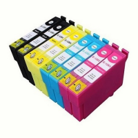 1285 - Cartouche d'encre équivalent EPSON T1285 compatible X 8 "Renard" PACK 8 CARTOUCHES