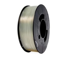 Filament PLA 3D - Diamètre 1.75mm - Bobine 1kg - Couleur Transparente - P/N : PLA-Transparent • EAN : 8435490624191