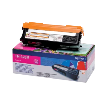 Brother TN328 Magenta Cartouche de Toner Original - TN328M