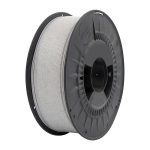Filament PLA 3D – Diamètre 1.75mm – Bobine 1kg – Couleur Gris P/N :  PLA-gris  • EAN :  8435490624085