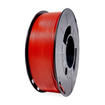 Filament PLA 3D - Diamètre 1.75mm - Bobine 1kg - Couleur Rouge Foncé P/N : PLA-Rouge foncé • EAN : 8435490624504