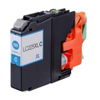 225 - Cartouche d’encre équivalent BROTHER LC-225XLC compatible (LC225) CYAN