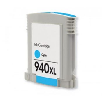 940 - Cartouche d’encre équivalent HP-940XL compatible C4907AE (HP940) CYAN XL