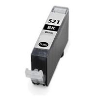 521 - Cartouche d'encre équivalent CANON CLI-521BK compatible 2933B001 (CLI521) - NOIR
