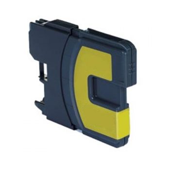 1100 - Cartouche d’encre équivalent BROTHER LC-1100Y compatible (LC1100) JAUNE