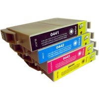 0445 - Cartouche d'encre équivalent EPSON T0445 compatible « Parasol » MULTIPACK 4 COULEURS