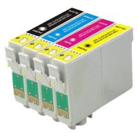 1295 - Cartouche d'encre équivalent EPSON T1295 compatible « Pomme » PACK 4 COULEURS