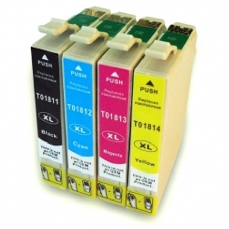Pack 4 cartouches compatibles EPSON imprimante XP405 - www