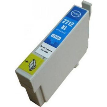 2712 - Cartouche d'encre équivalent EPSON T2712 compatible « Réveil » CYAN XL