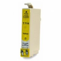 0714 - Cartouche d'encre équivalent EPSON T0714 compatible (T0894) « Guépard et Singe » JAUNE