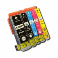 2636 - Cartouche d'encre équivalent EPSON T2636 compatible « Ours Polaire » PACK 4 COULEURS XL
