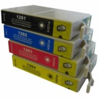 1285 - Cartouche d'encre équivalent EPSON T1285 compatible "Renard" PACK 4 COULEURS