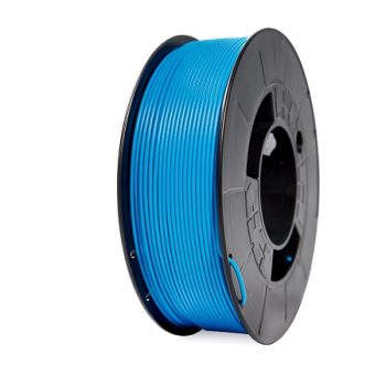 Filament PLA 3D - Diamètre 1.75mm - Bobine 1kg - Couleur Bleu Clair - P/N : PLA-LightBlue • EAN : 8435490624276