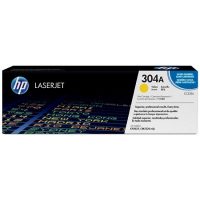 Cartouche de toner jaune d'origine HP CC532A - 304A • EAN : 883585301515 - 2800 Pages