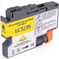 Cartouche d'encre équivalent BROTHER LC 3235 compatible (LC3235) Jaune