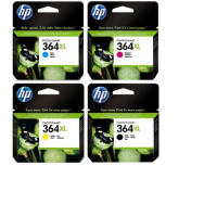 364 - Cartouche d'origine HP 364XL x 4 (HP364) PACK 4 COULEURS XL