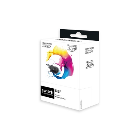 Brother 424 – SWITCH Pack x 4 jet d’encre compatible avec LC424 – Black Cyan Magenta Yellow