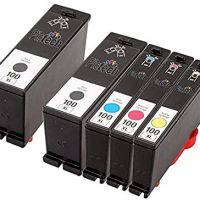 Cartouche d'encre équivalent LEXMARK 100XL Pack 5 Cartouches