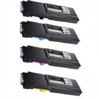 Premium Remanufacturé Dell 593-BCB CMYK Multipack Cartouches de Toner (593-BCBC/ 593-BCBF/ 593-BCBE/ 593-BCBD)