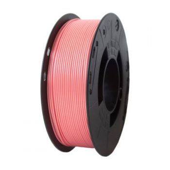 Filament PLA 3D - Diamètre 1.75mm - Bobine 1kg - Couleur Perle Rose - P/N : PLA-NacarPink • EAN : 8435490624443