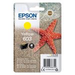603 - Cartouche EPSON originale 603  Jaune ( série étoile de mer) C13T03U44010