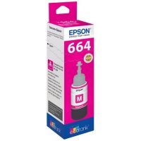 Epson T6643 Magenta - Bouteille d'encre d'origine C13T664340 P/N : C13T664340 • EAN : 8715946496559