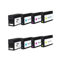 950/951 - Cartouche d'encre équivalent HP-950XL-HP-951XL compatible (HP950/HP951) PACK 8 CARTOUCHES XL / 4 COULEURX XL