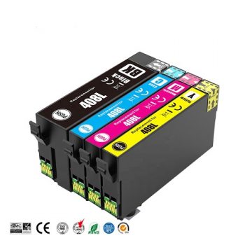 Pack 4 cartouches compatibles Epson 408 XL grande capacité " série lunettes "