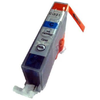 521 - Cartouche d’encre équivalent CANON CLI-521C compatible 2934B001 (CLI521) - CYAN