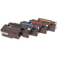 Lot de 4 Toners Compatible pour Dell 1250 - 1350 - 1355 - C1760 - C1765