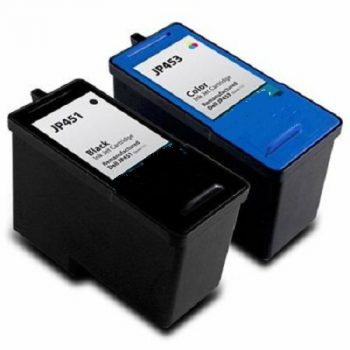 Cartouche d'encre générique couleur Dell JP453 + JP451 Noir (série 11)