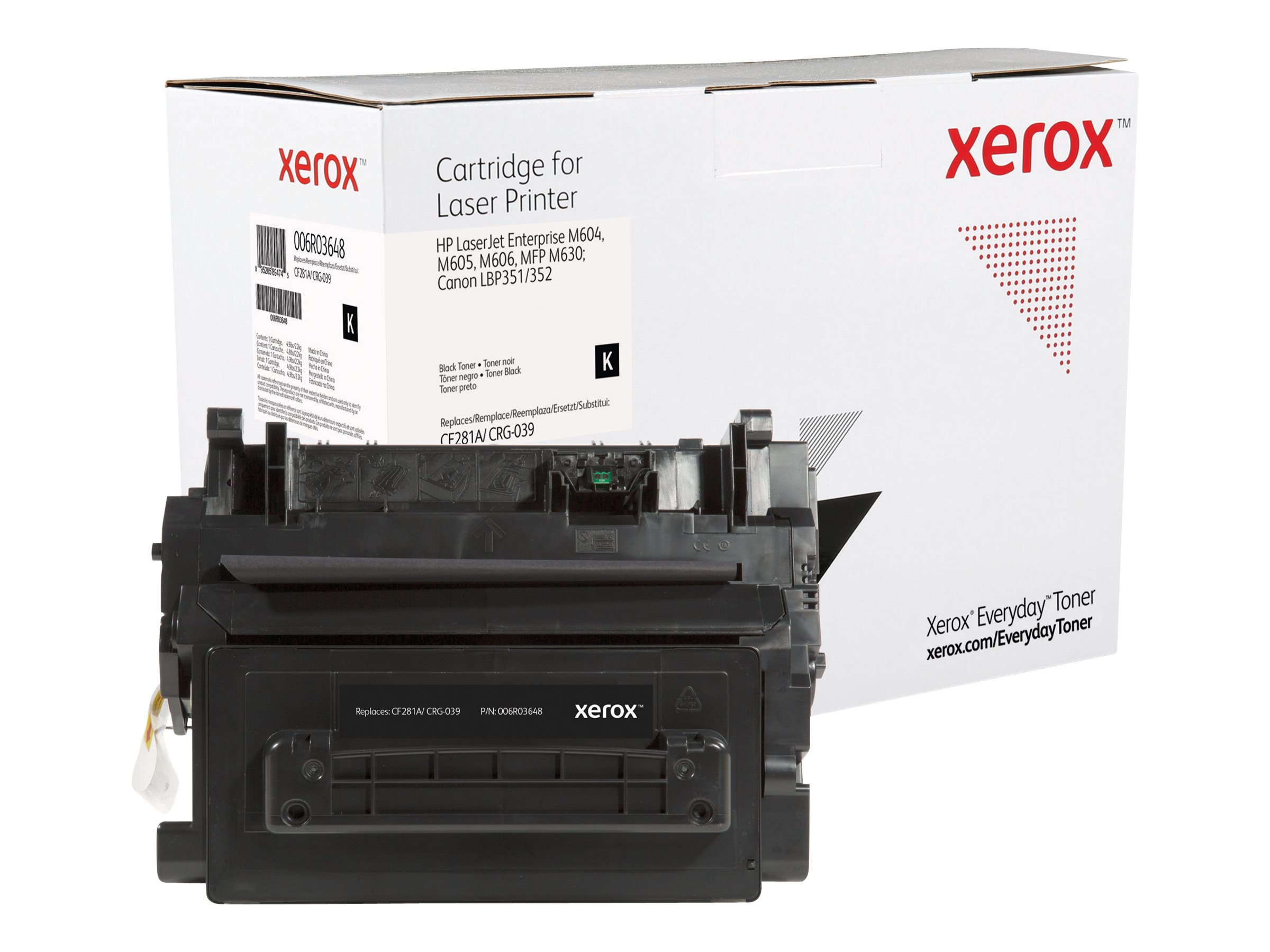 Xerox Everyday Canon 039H Cartouche de toner générique noir – Remplace 0288C001