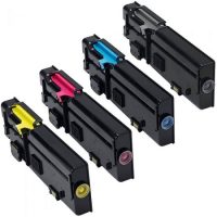 Compatible Dell 593-1111 CMYK Multipack Cartouches de Toner (593-11119/ 593-11120/ 593-11121/ 593-11122)