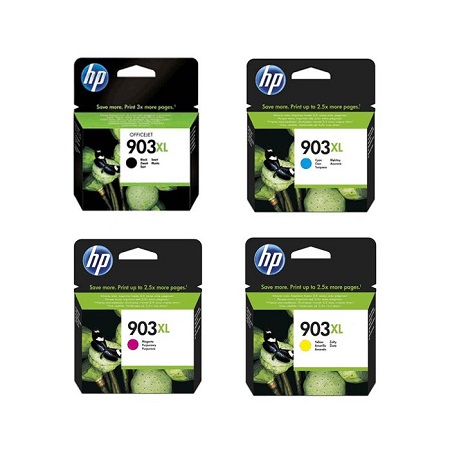 HP 903XL Noir et Couleurs - Pack Cartouches d'encre compatibles