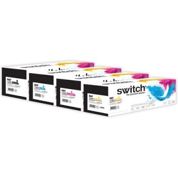Hp 314A - SWITCH Pack x 4 Toner équivalent à Q7560A, Q7561A, Q7562A, Q7563A - BCMY