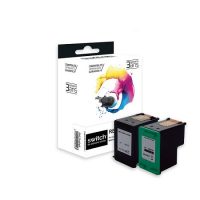 HP 338/343 - SWITCH PACK X 2 JET D'ENCRE ÉQUIVALENT À C8765EE, C8766EE - BLACK + TRICOLOR
