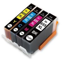 655 - Cartouche d’encre équivalent HP 655 compatible (HP655) PACK 4 Cartouches
