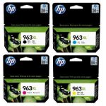 Pack de 4 cartouches originales HP 963 XL noir et couleurs