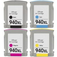 940 - Cartouche d’encre équivalent HP-940XL-C2N93AE compatible (HP940) PACK 4 CARTOUCHES XL