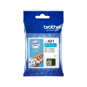 BROTHER ORIGINALE LC 421 Cyan 200 Pages