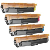 Lot de 4 toners compatibles Brother TN-241BK, TN-245C, TN-245M et TN-245Y