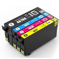 EPSON 407 Compatible ( série clavier) Pack 4 Cartouches XL