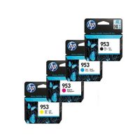 Pack de Cartouches d'encre authentique HP 953 - Couleurs noir, jaune, cyan, magenta - Impression jusqu'à 700 pages - Contenance de 10 ml