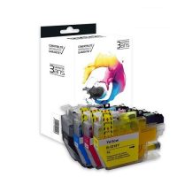 SWITCH B3219XL - PACK X 4 ÉQUIVALENT À BROTHER LC3219XL - NOIR CYAN MAGENTA JAUNE